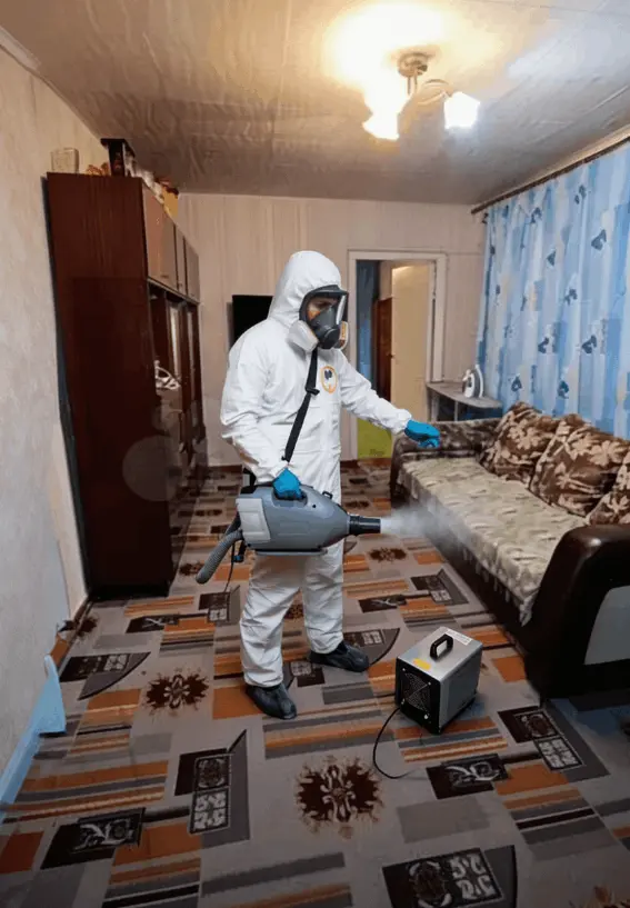Удаление запаха гари - фото 1